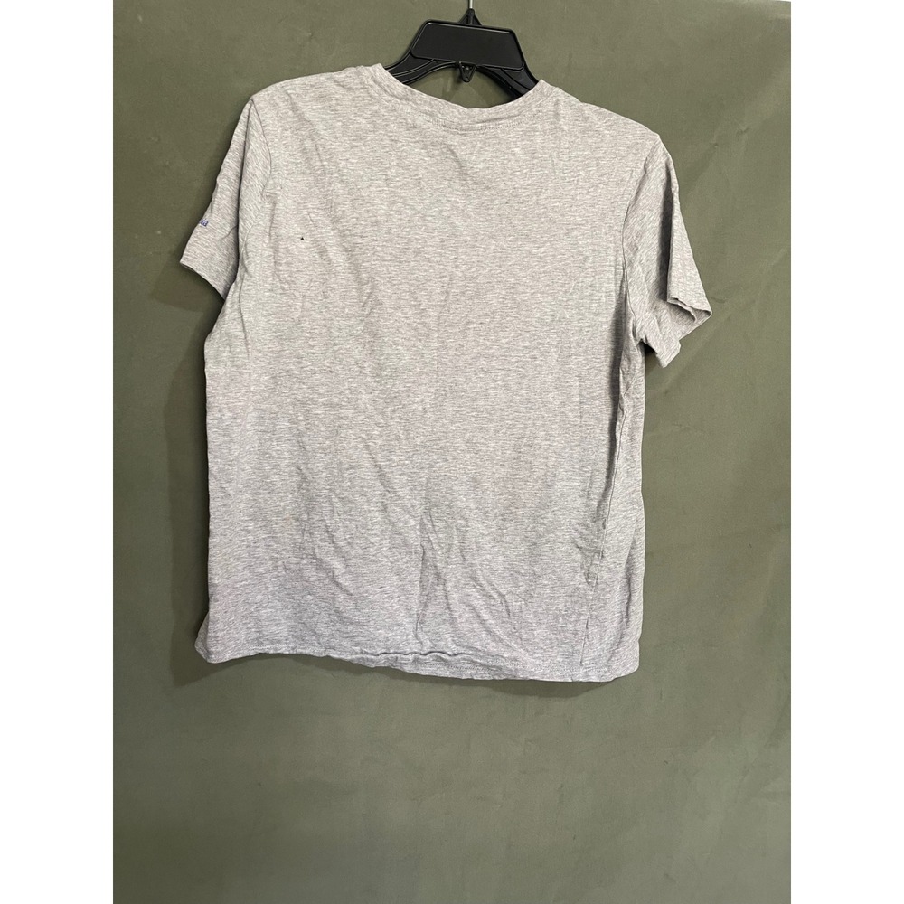 Columbia Womens Gray Graphic Mountain Logo Short Sleeve T-Shirt Size M Cotton - Picture 3 of 3